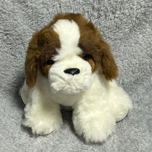 Kids of America St. Bernard Dog Plush Stuffed Animal Brown White Floppy Ears 12”